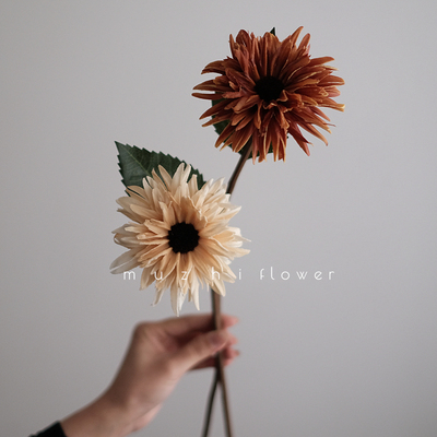 高级感泰迪仿真花客厅装饰摆花