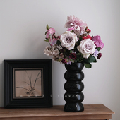 秘密花园仿真花装 饰摆件玫瑰花束摆花轻奢高端客厅餐桌花艺插花