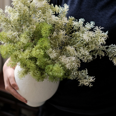 轻奢高端鹿角蕨仿真花束