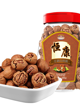 恒康食品奶油味手剥山核桃680g