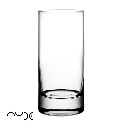 Nude努德 土耳其进口水晶玻璃直身厚底水杯果汁杯啤酒杯饮料杯