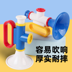 小孩婴幼儿童可以吹响的喇叭搞笑搞怪发声口哨男女宝宝1-3岁玩具