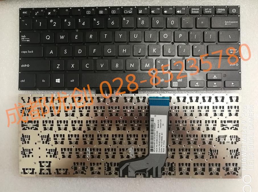 华硕X411 S4000V S4200V S4100V S14 UX331 430 490 X406 键盘