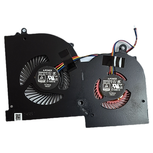用于MSI微星 GS65 GS65VR MS-16Q4 MS-8RF MS-8RE 笔记本风扇更换