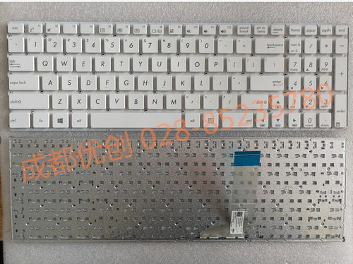 华硕X556UA白色笔记本键盘