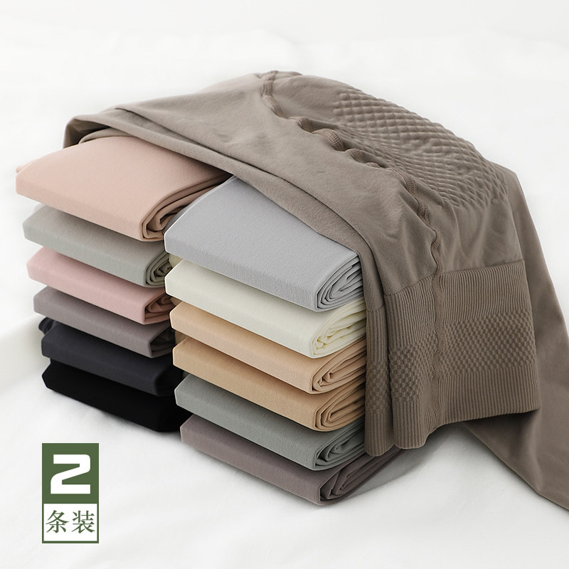 高腰连裤袜肉色打底裤女春秋薄款长袜子天鹅绒大码不掉档白色丝袜