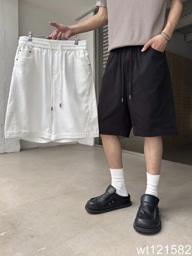 微腾121582夏季新款男士休闲短裤五分裤宽松直筒天丝牛仔短裤学生