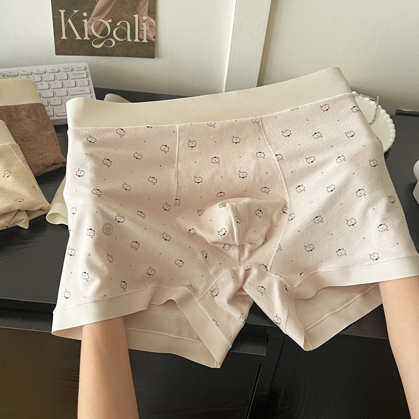 会呼吸秋冬轻磨毛保暖男内裤