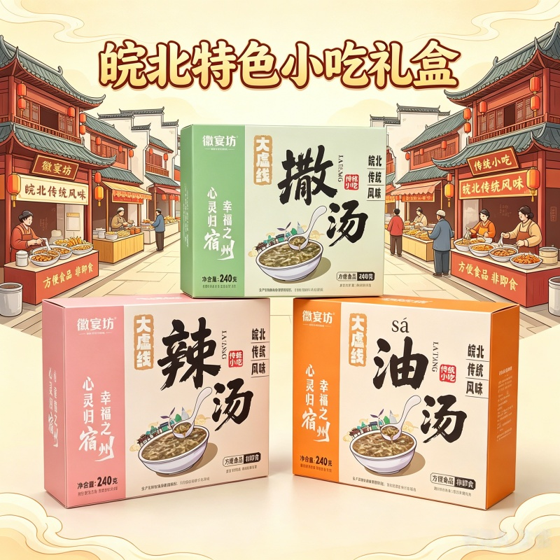 徽宴坊皖北特色速食汤礼盒