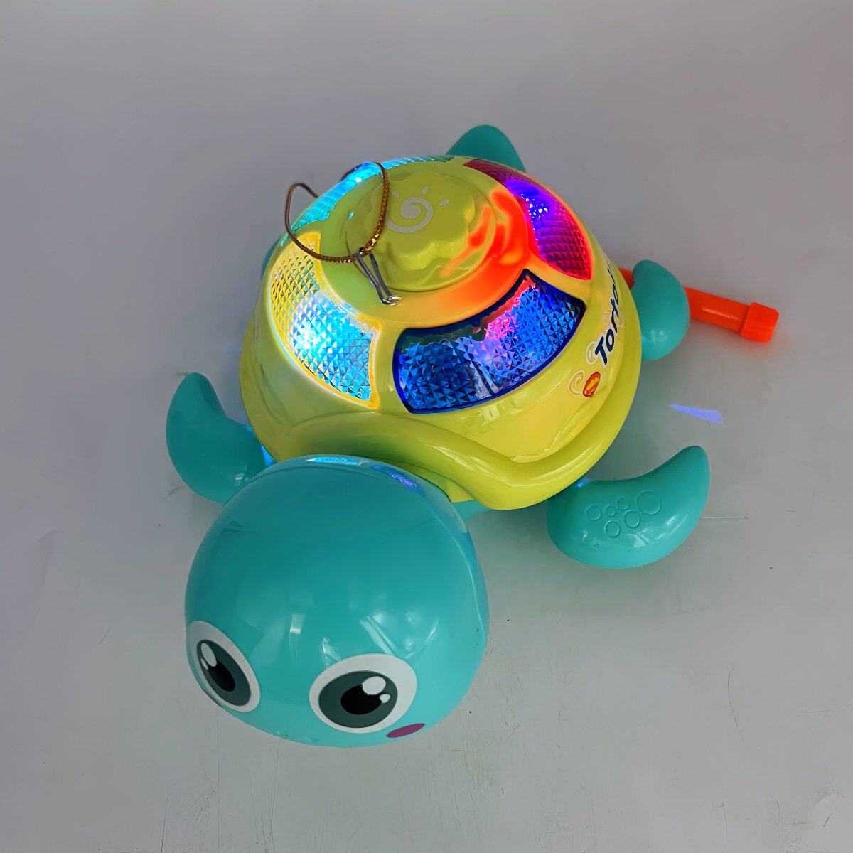 电动萌趣会下蛋的小乌龟创意灯笼电动万向发光音乐元宵手提灯笼