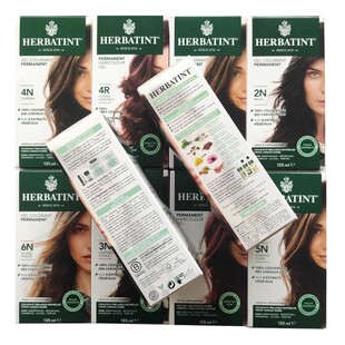 现货加拿大Herbatint天然染发膏染色剂纯植物遮白发孕妇可用正品