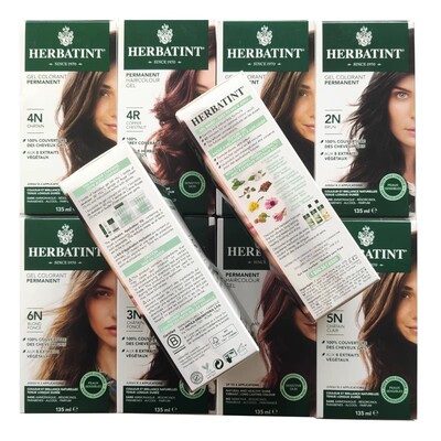 Herbatint天然染发剂遮白发