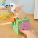 动态机关折纸可动手工摆件玩具复活节兔子立体纸模型DIY 纸非鱼