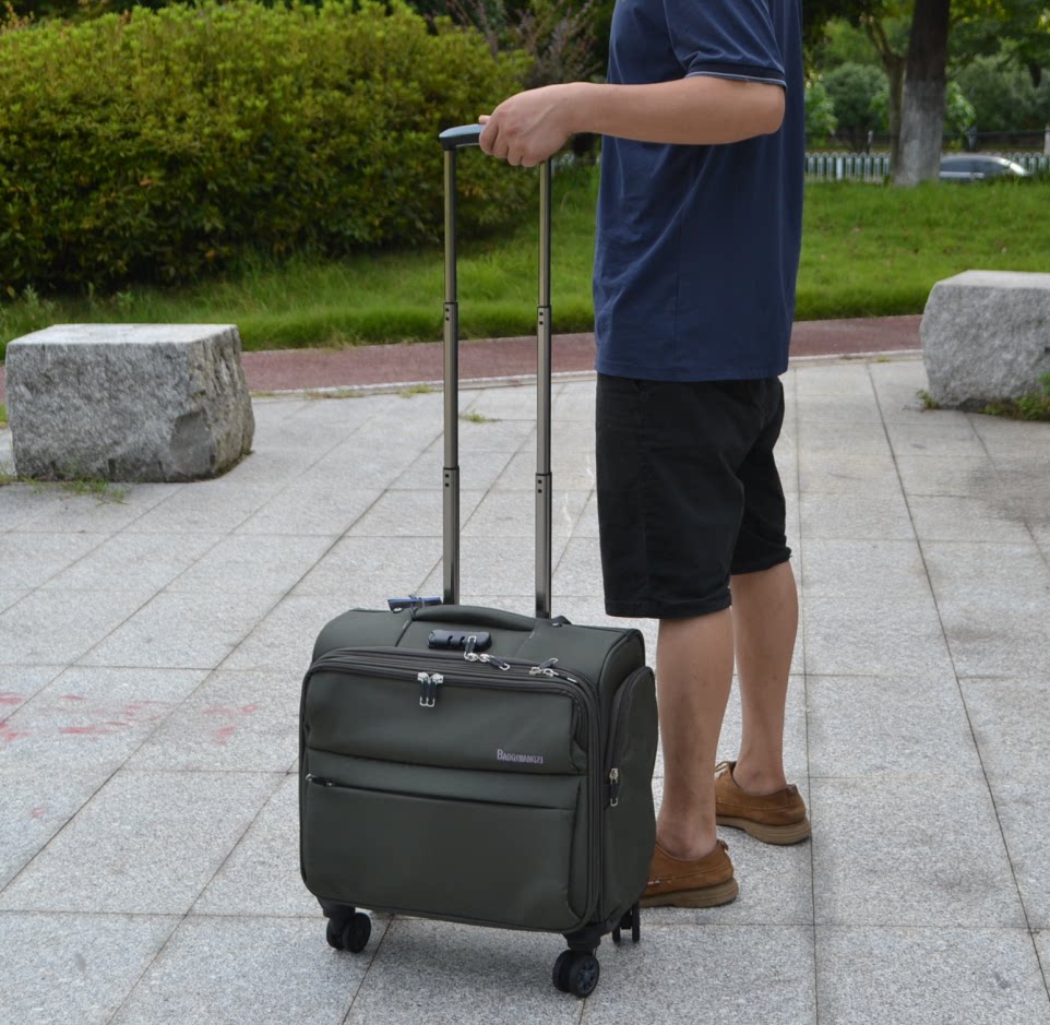 宝奇王子行李箱18寸登机箱航空旅行箱拉杆箱密码箱牛津布小箱子图片