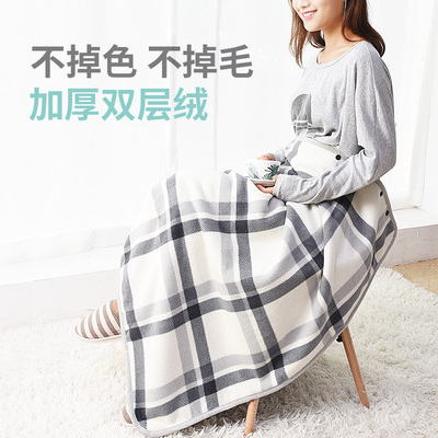 保暖午睡毯披肩珊瑚绒空调毯冬季