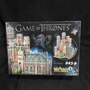 HBO授权利权力的游戏冰与火之歌君临城红堡3D4D立体拼图地图