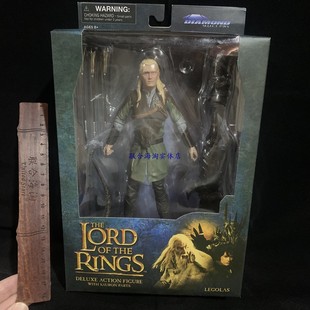 美国官方授权魔戒指环王7英寸可动人偶模型手办公仔玩具收藏摆件