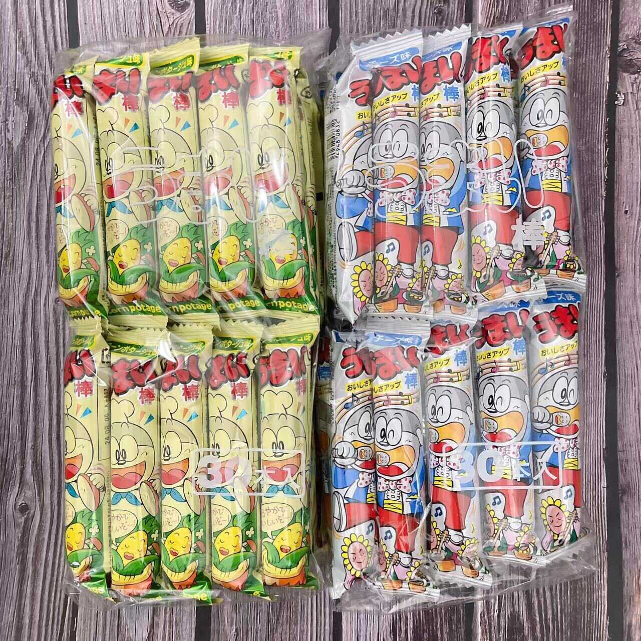 其他玉米棒日本膨化食品