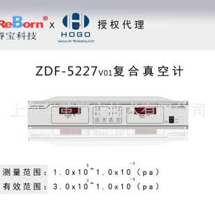 睿ZDF-5227/5227AX复合真空计电离电阻精度数字真空计
