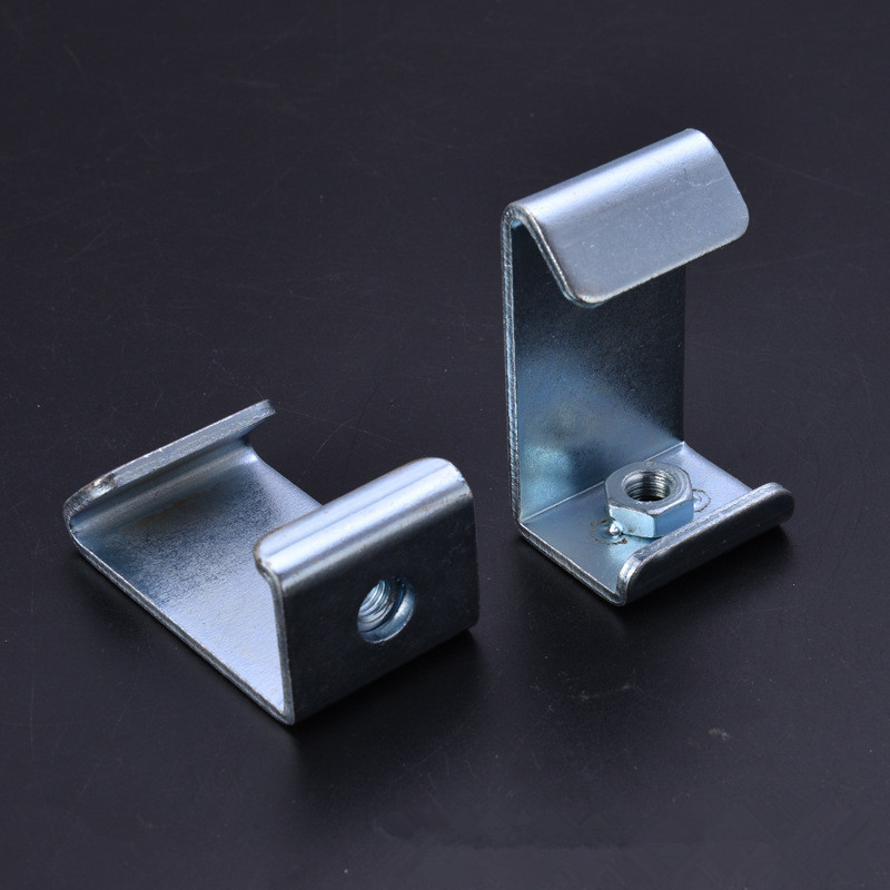 c型吊顶挂钩快速卡扣钢结构厂房方便天花安装组合件和连接副镀锌