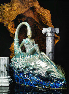 天蝎座摆件现代客厅雕塑礼品