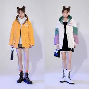 我爱巧克力羽绒服10921410A018