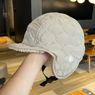 冬季骑车保暖帽子东北棉帽冬季加厚加绒防风护耳帽户外滑雪帽子