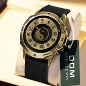 夜光款 复古铜佛系手表男女士十二时辰八卦国风运动太极磁力地支表