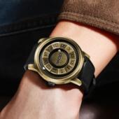 男士 本命年新款 手表男黑科技新型创意新概念名牌正品 磁力悬浮男表