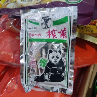 熊猫牌榨菜68克鲜味榨菜丝即食下饭菜配粥面条