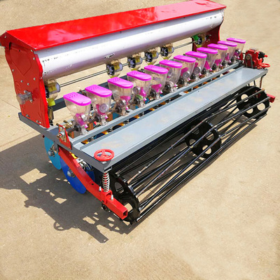 四轮车带圆盘菜籽谷子精播机高粱谷子精播机小颗粒菜籽精播机器