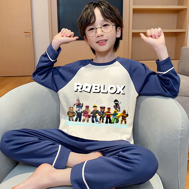 秋季纯棉长袖长裤家居服两件套装