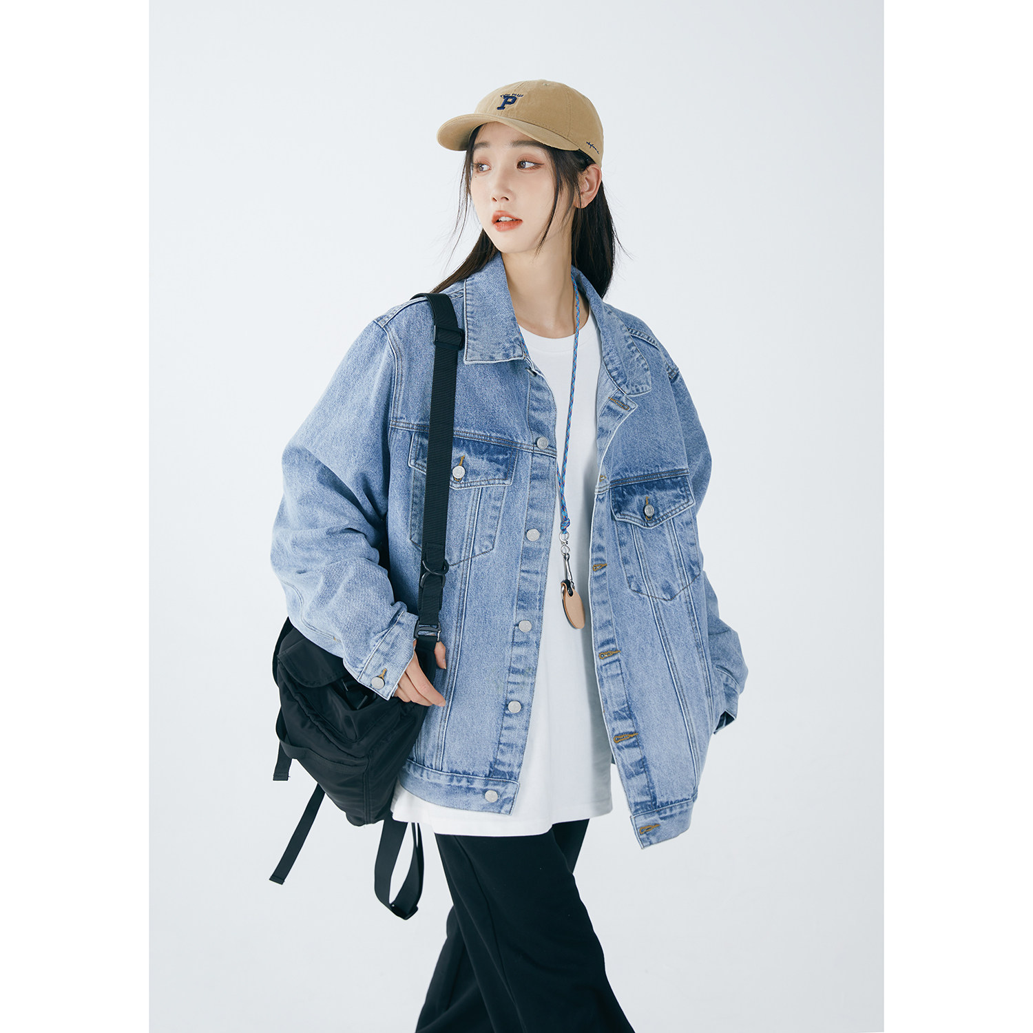 秋季水洗牛仔字母毛巾料刺绣潮流牛仔情侣外套N607/P110,女装短外套,星座202-3