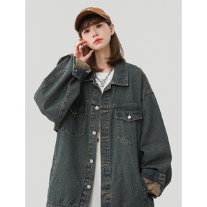 24新款 水洗牛仔中性风夹克上衣 N77 /P85，男装夹克，星座202-3