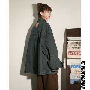 24款水洗牛仔工装中性牛仔夹克 N11 /P98图片