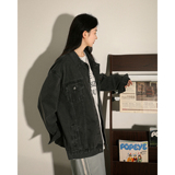 净版水洗翻领多口袋潮流牛仔夹克情侣款外套N601/P105，男装夹克，星座202-3