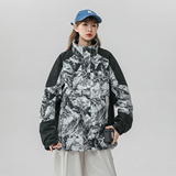 春季新款立领连帽撞色拼接情侣冲锋衣登山服夹克JK18/P65/98，男装夹克，星座202-3
