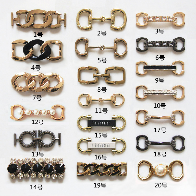 男女乐福鞋配饰可拆卸链条饰品鞋子金属装饰扣开口豆豆鞋鞋扣配件,服饰配件/皮带/帽子/围巾,鞋扣,淘宝优惠券,粉丝福利购,淘宝优惠卷
