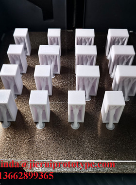 FDM打印尼龙加碳纤材料MJF打印PA12 CNC加工精密塑胶产品SLA SLS