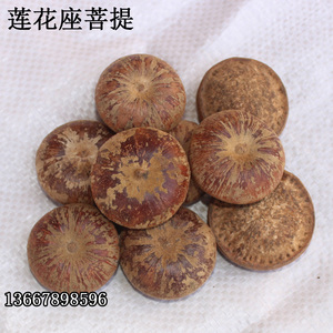 马蹄莲花座莲花座 天竺菩提子香插 马蹄果 配件佛珠干花配件超大