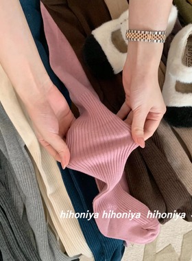 Spring韩国童装亲子2022秋冬新品纯色高弹百搭透气连裤袜