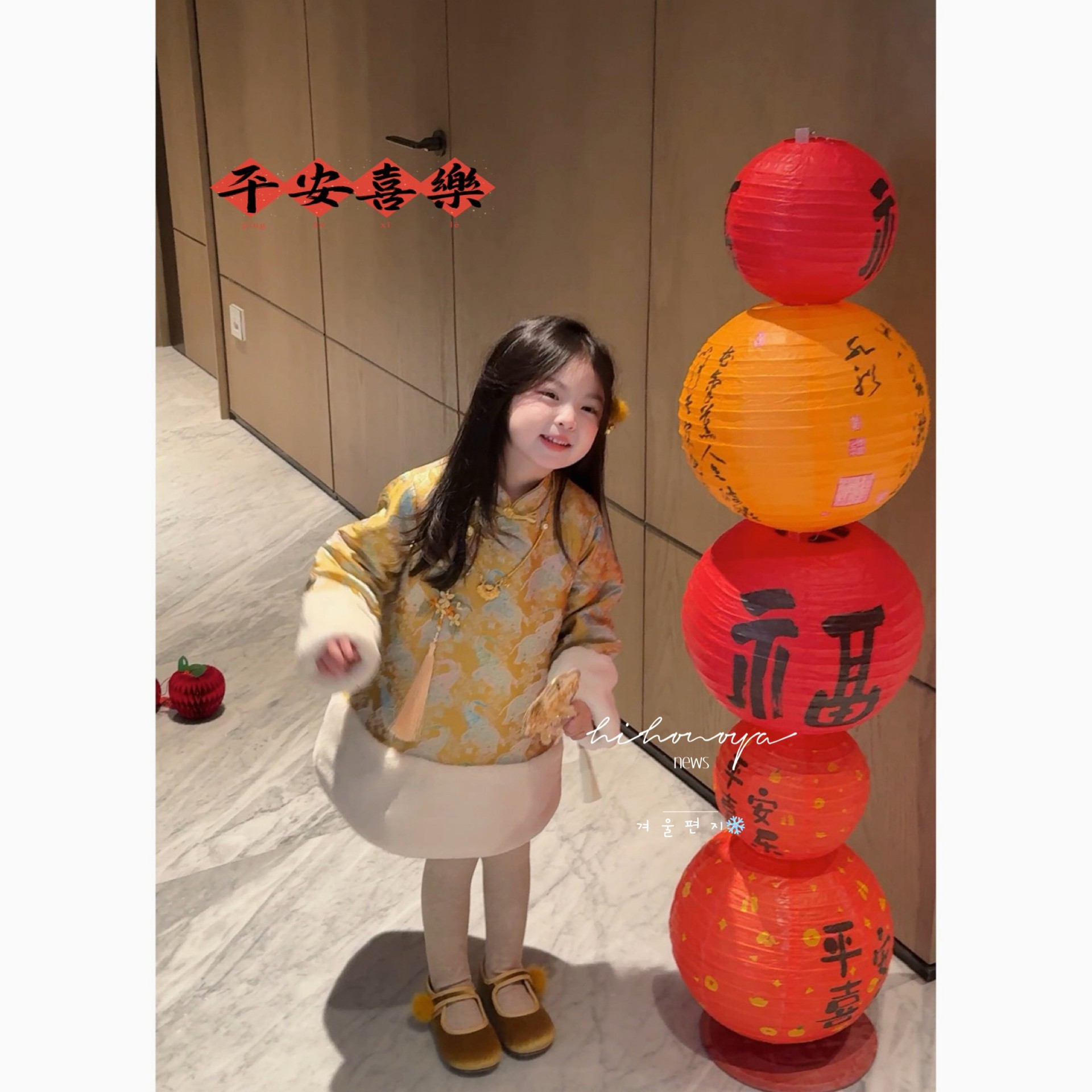 Spring韩国童装2025冬季新款宝宝新年中式鎏金盘扣夹棉女童连衣裙