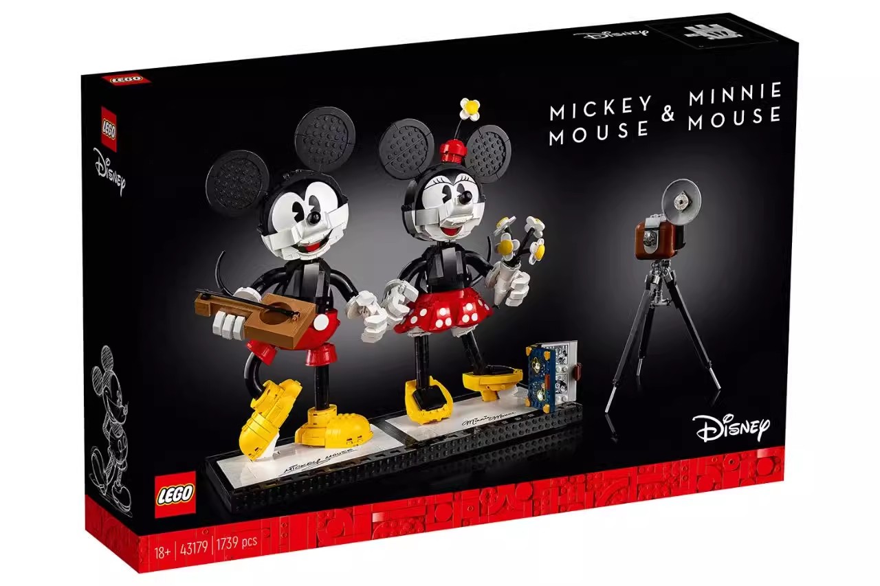 全新未开封 LEGO 43179 乐高拼搭积木玩具 迪士尼限定 米奇与米妮