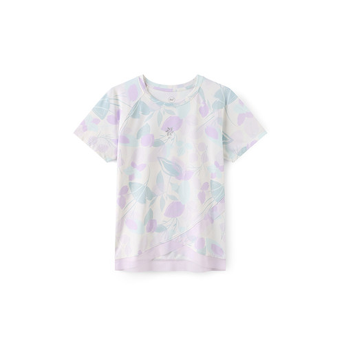 361度童装女童短袖针织衫2024年夏季新款中大童短袖