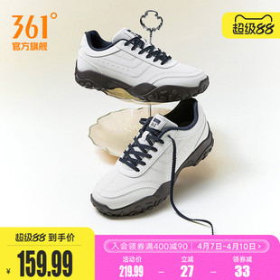 天鹅鞋361芭蕾运动鞋女2026新款春季革面防泼水防滑休闲女鞋鞋子