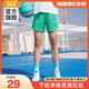 薄款 男2024夏季 复古篮球运动裤 子 361运动短裤 篮球透气四分裤 美式