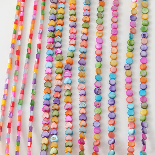 古灵精怪手工坊贝壳爱心圆片圆柱