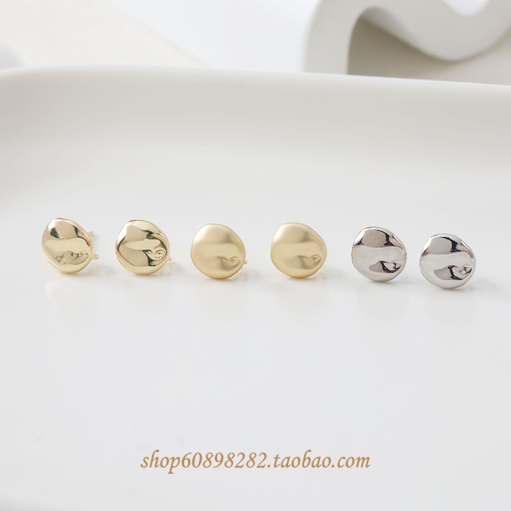 古灵精怪手工坊铜耳钉