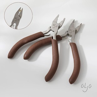 手工珠宝钳子高压锅定位珠按扣按压专用钳串珠diy首饰品辅助工具