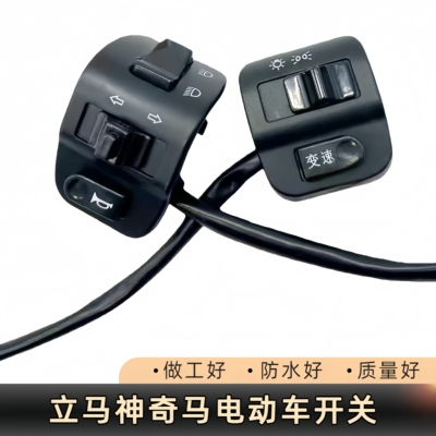 立马神奇马电动车组合开关变档